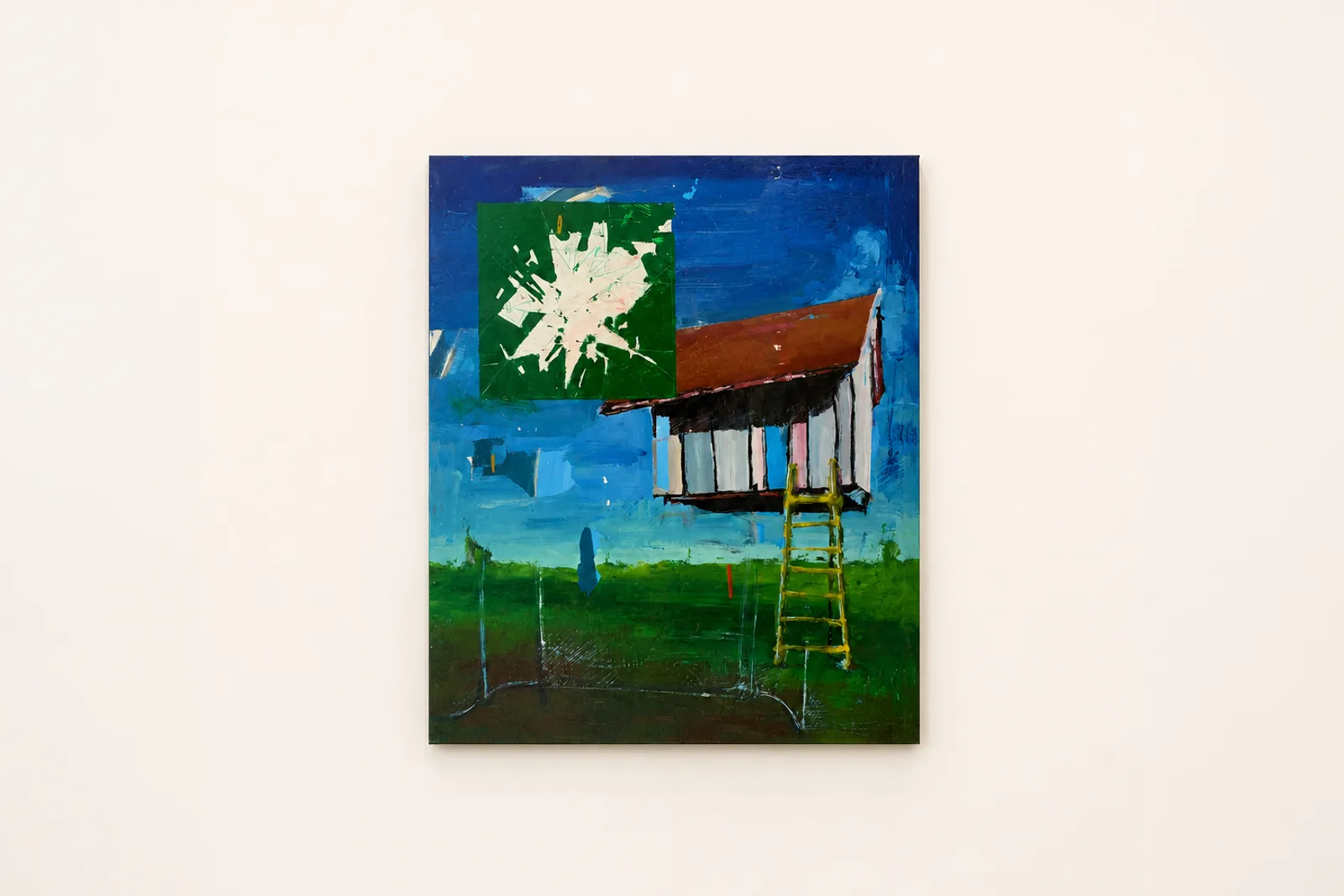 Obra de la serie de pintura contemporánea de Carlos Guerrero